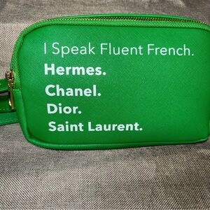 LA| TC Los Angeles Trading Company Kelly Green Belt Fanny bag
